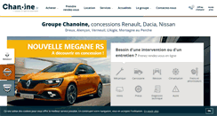 Desktop Screenshot of chanoine.fr